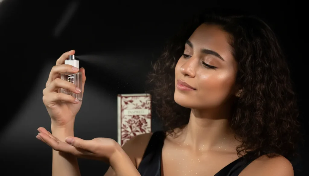 Wear Inspired Perfume BD Female Model